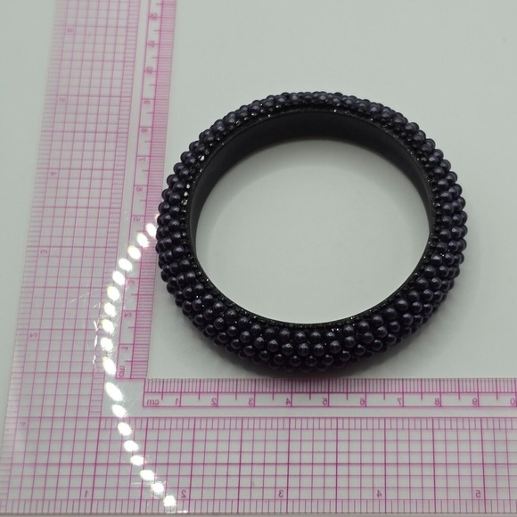 Purple Bangle Bracelet Womens Jewelry Boho Whimsigoth Witchy - Picture 7 of 8